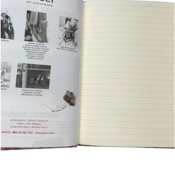 Brand New Gucci Writing Notebook - Picture 7 of 10